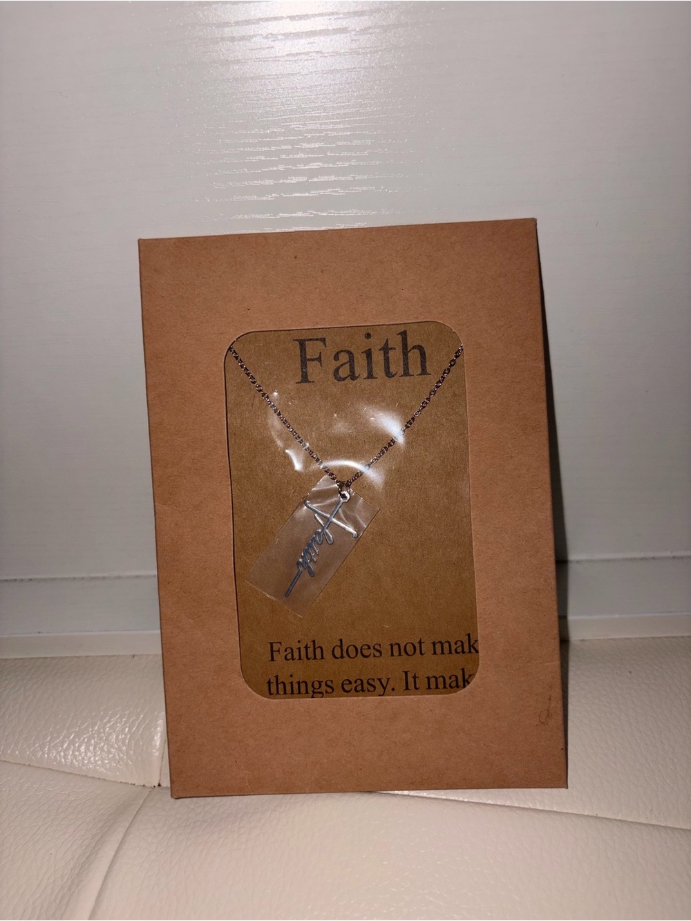Faith Necklace NWT